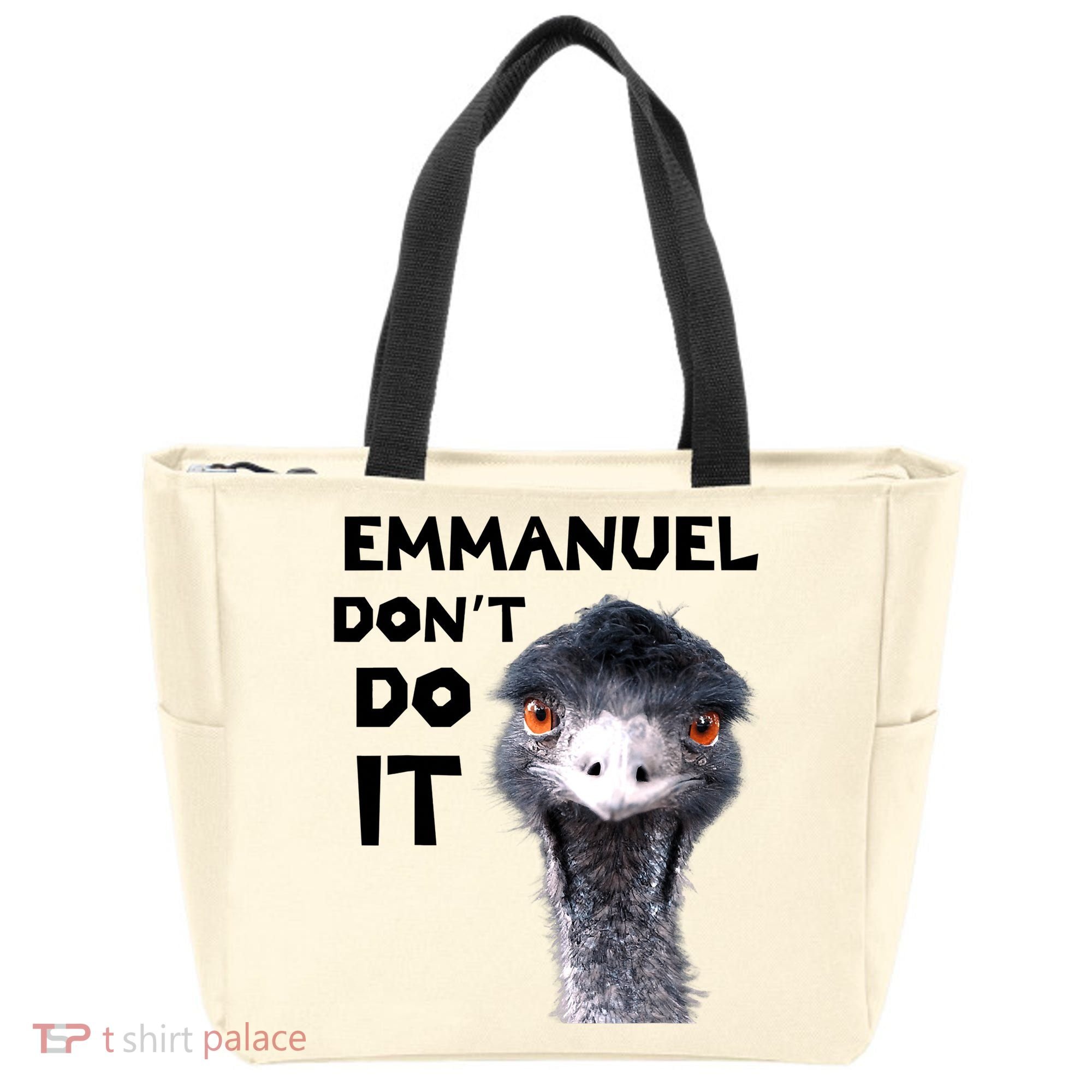 Emmanuel Don't Do It Viral Emu Tote Bag