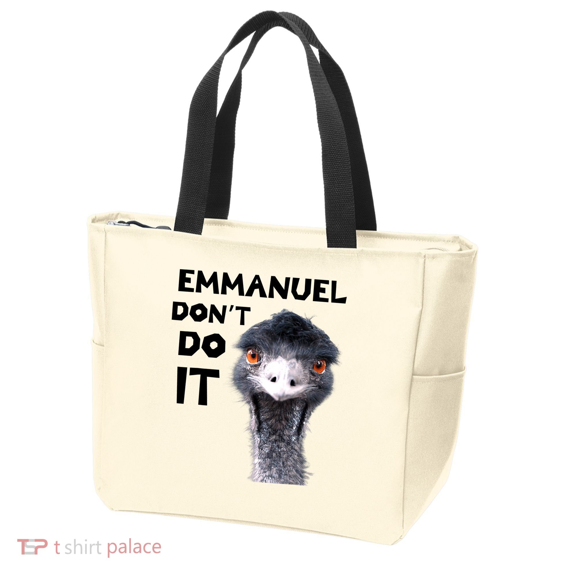 Emmanuel Don't Do It Viral Emu Tote Bag