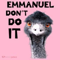 Emmanuel Don't Do It Viral Emu Coaster thumb 2