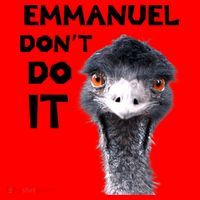 Emmanuel Don't Do It Viral Emu Santa Hat thumb 1