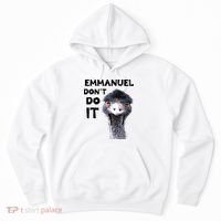 Emmanuel Don't Do It Viral Emu Hoodie thumb 0