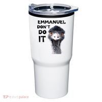 Emmanuel Don't Do It Viral Emu Tumbler thumb 0