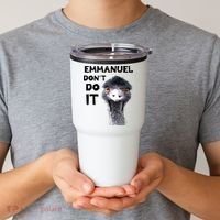 Emmanuel Don't Do It Viral Emu Tumbler thumb 2