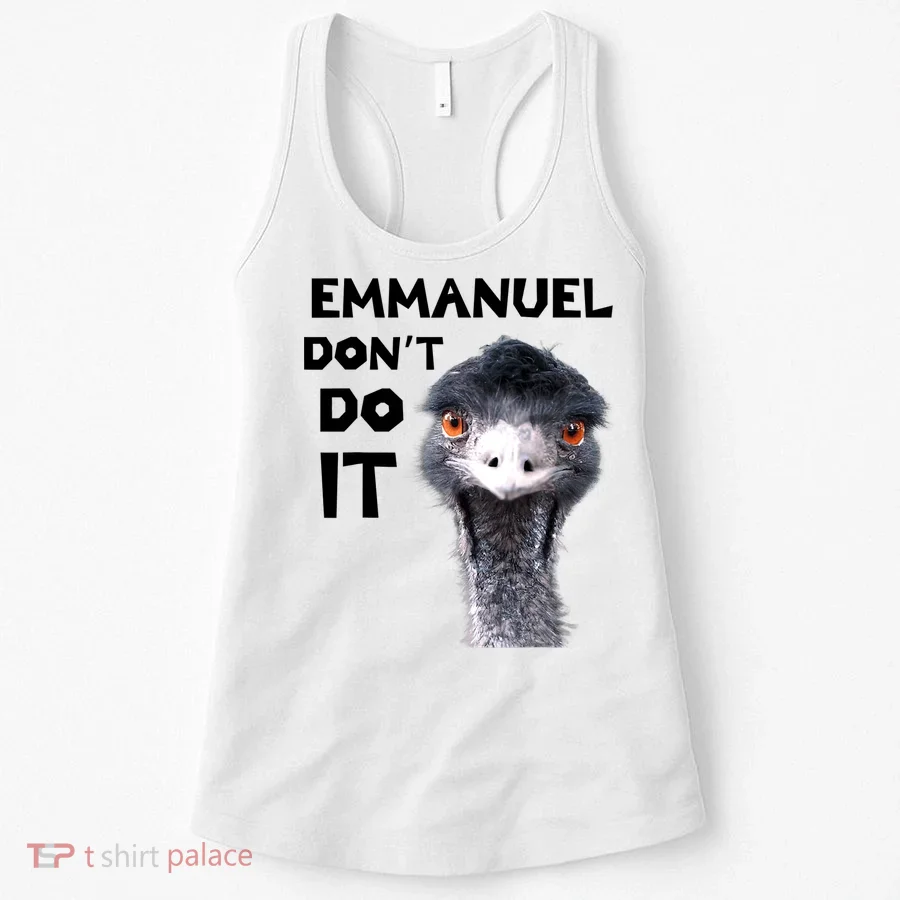 Emmanuel Don't Do It Viral Emu Women's Tank Top