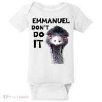 Emmanuel Don't Do It Viral Emu Baby Bodysuit thumb 0