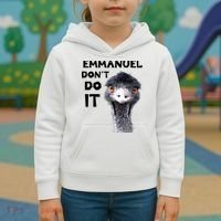 Emmanuel Don't Do It Viral Emu Kids Hoodie thumb 3