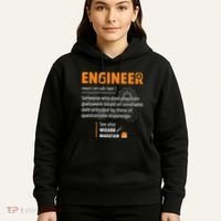 Engineer Definition Description Hilarious Engineering Gift Hoodie thumb 5