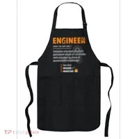 Engineer Definition Description Hilarious Engineering Gift Apron thumb 0
