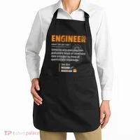 Engineer Definition Description Hilarious Engineering Gift Apron thumb 2