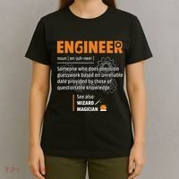 Engineer Definition Description Hilarious Engineering Gift T-Shirt thumb 4
