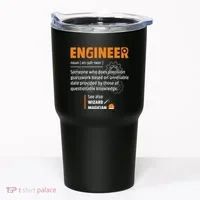 Engineer Definition Description Hilarious Engineering Gift Tumbler thumb 0