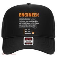Engineer Definition Description Hilarious Engineering Gift Hat thumb 0