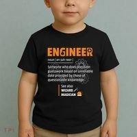 Engineer Definition Description Hilarious Engineering Gift Toddler T-Shirt thumb 2