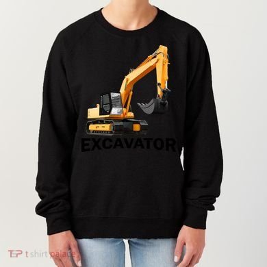 Excavator Design Women's Sweatshirt