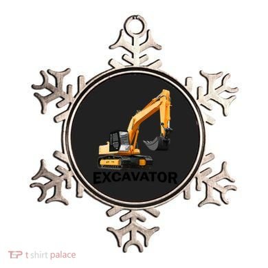 Excavator Design Ornament