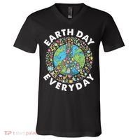 Earth Day Everyday Earth Day Climate Change & Earth Day V-Neck T-Shirt thumb 0