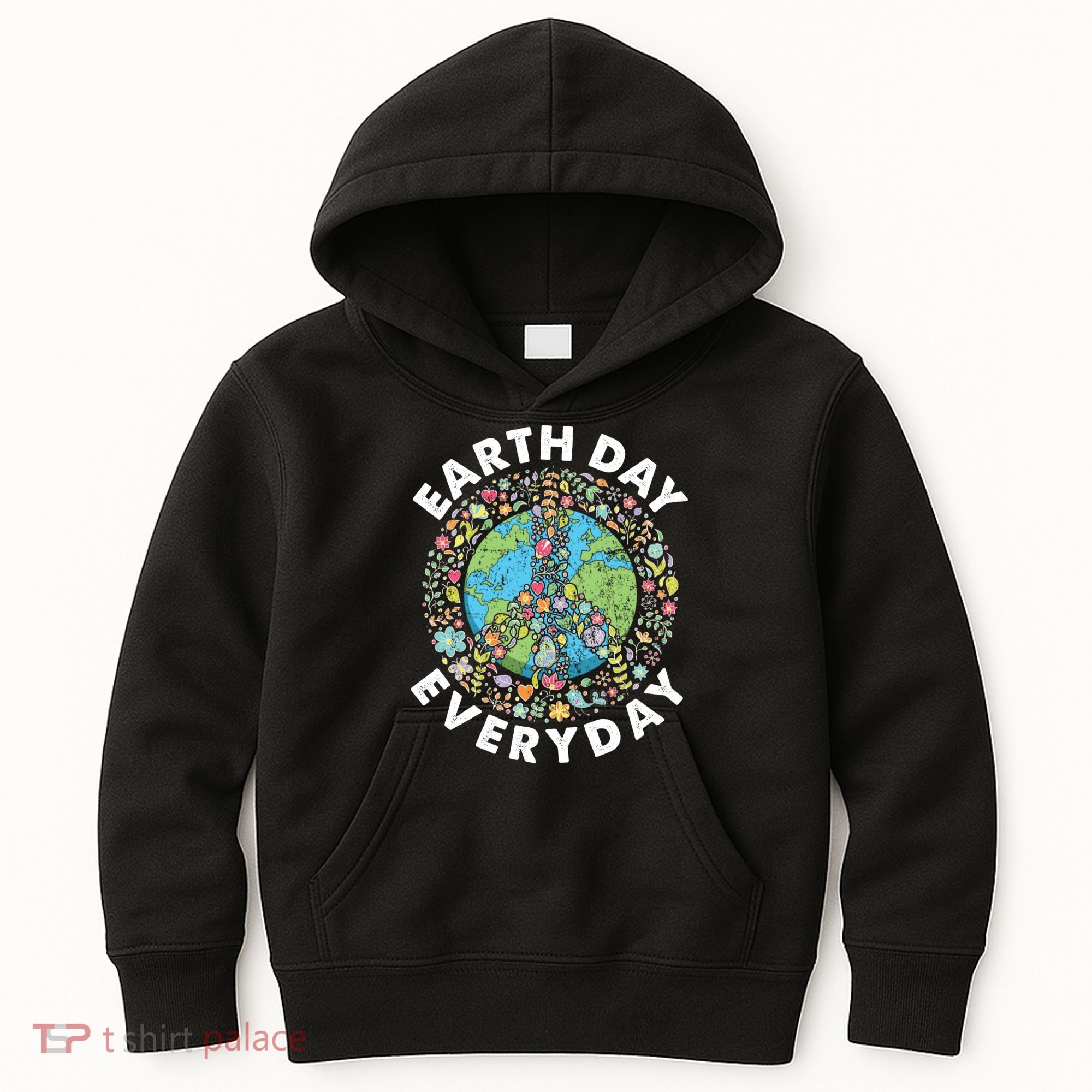 Earth Day Everyday Earth Day Climate Change & Earth Day Kids Hoodie