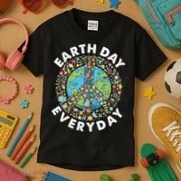 Earth Day Everyday Earth Day Climate Change & Earth Day Kids T-Shirt thumb 3