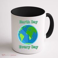 Earth Day Every Day Cute Gift Coffee Mug thumb 1