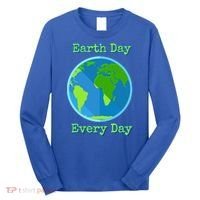 Earth Day Every Day Cute Gift Long Sleeve Shirt thumb 0