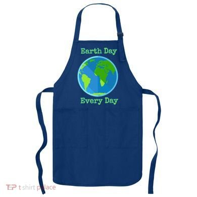 Earth Day Every Day Cute Gift Apron