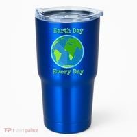 Earth Day Every Day Cute Gift Tumbler thumb 0