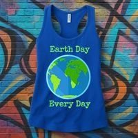 Earth Day Every Day Cute Gift Women's Tank Top thumb 3