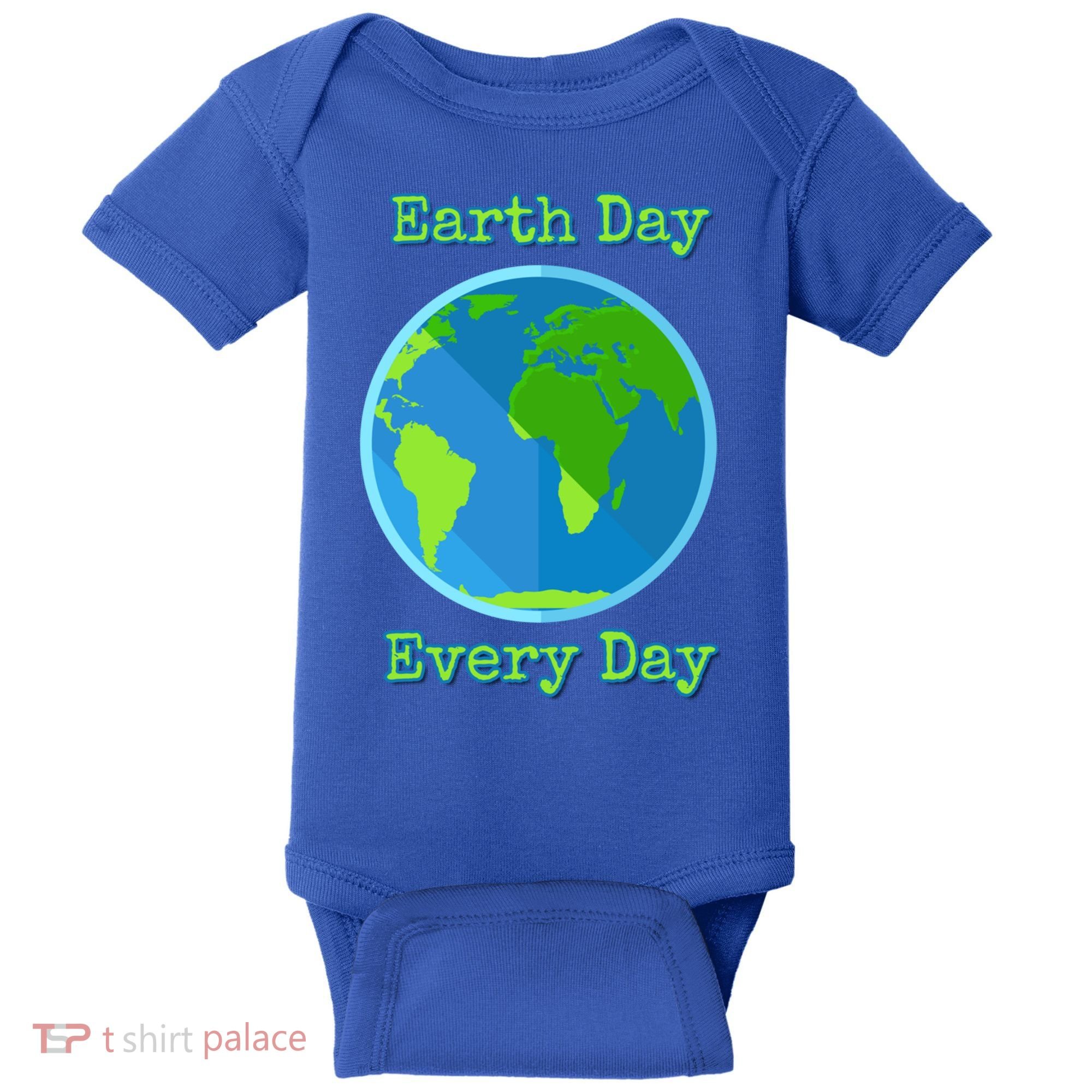Earth Day Every Day Cute Gift Baby Bodysuit
