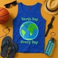Earth Day Every Day Cute Gift Tank Top thumb 4