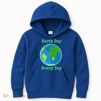 Earth Day Every Day Cute Gift Kids Hoodie thumb 0