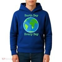 Earth Day Every Day Cute Gift Kids Hoodie thumb 4