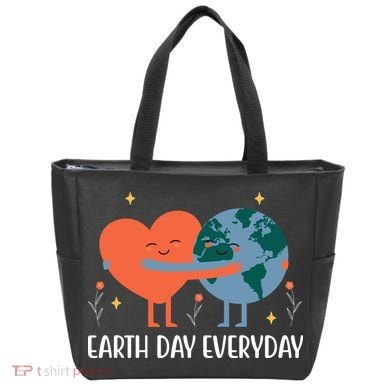 Earth Day Everyday Cute Heart Tote Bag