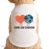 Earth Day Everyday Cute Heart Doggie Tank thumb 0