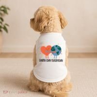 Earth Day Everyday Cute Heart Doggie Tank thumb 2