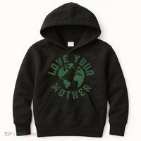 Earth Day Every Day Love Your Mother Planet Environmentalist Kids Hoodie thumb 0
