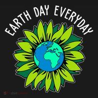 Earth Day Everyday Flower Globe Backpack thumb 2