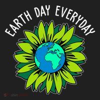 Earth Day Everyday Flower Globe Tumbler thumb 3