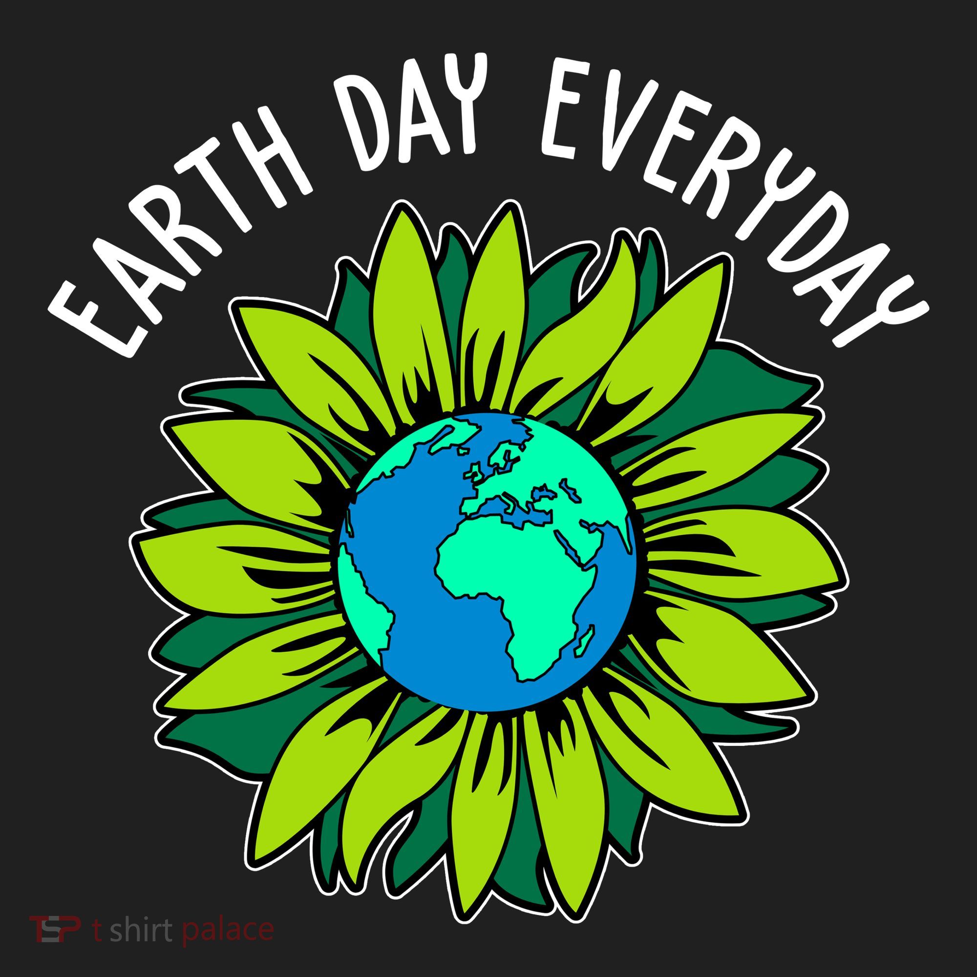 Earth Day Everyday Flower Globe Tumbler