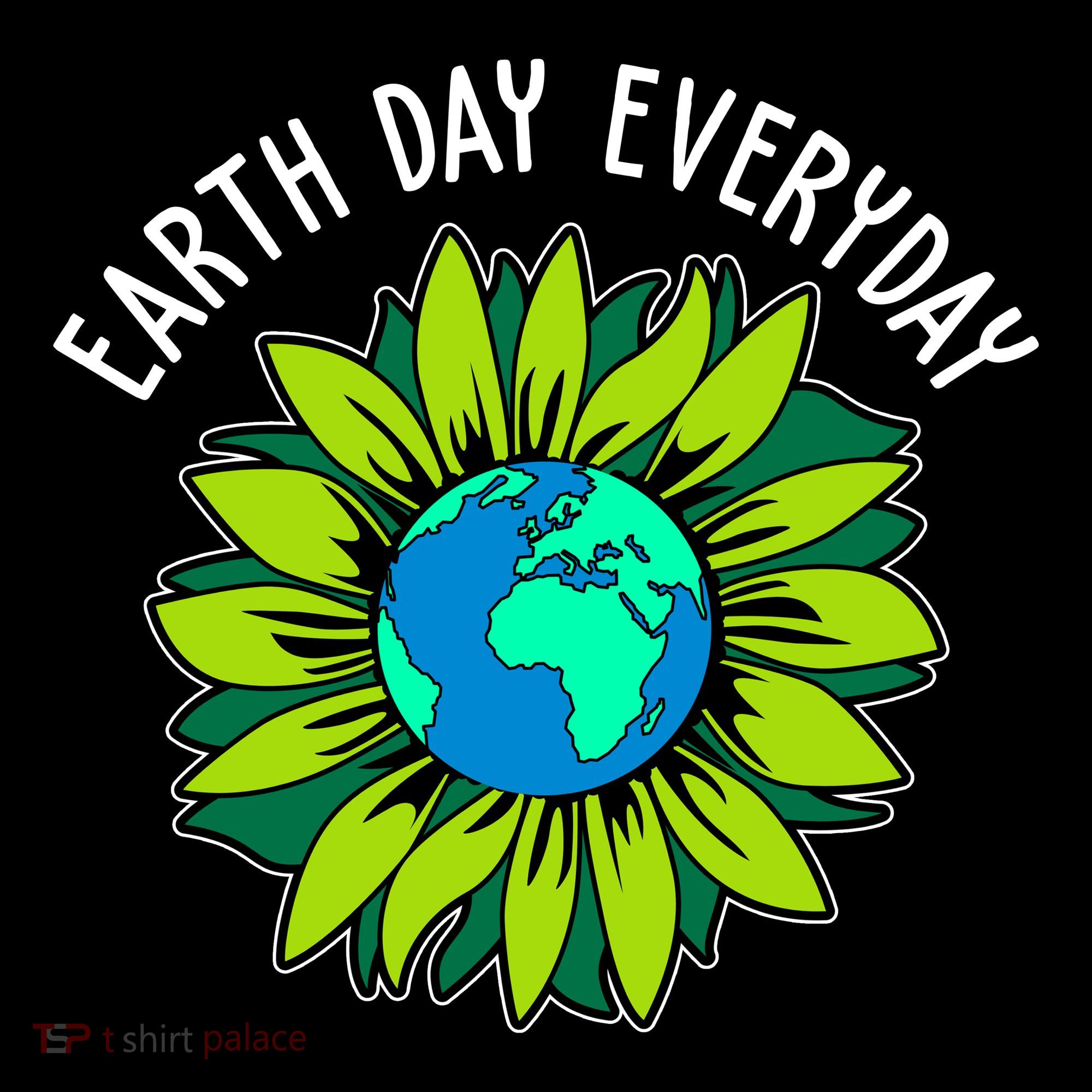 Earth Day Everyday Flower Globe Ornament