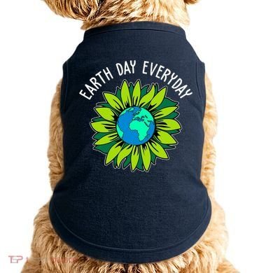 Earth Day Everyday Flower Globe Doggie Tank