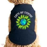 Earth Day Everyday Flower Globe Doggie Tank thumb 0