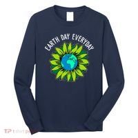 Earth Day Everyday Flower Globe Long Sleeve Shirt thumb 0