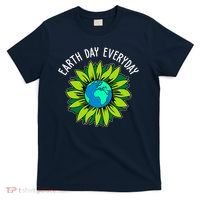 Earth Day Everyday Flower Globe T-Shirt thumb 0