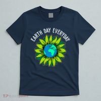 Earth Day Everyday Flower Globe T-Shirt thumb 5