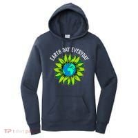 Earth Day Everyday Flower Globe Women's Hoodie thumb 0