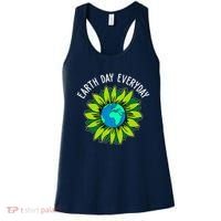Earth Day Everyday Flower Globe Women's Tank Top thumb 0