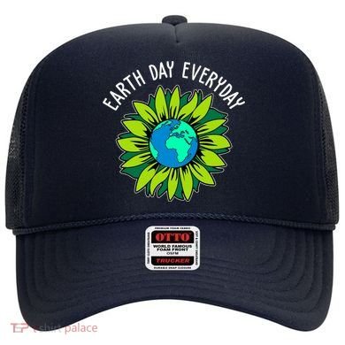 Earth Day Everyday Flower Globe Hat