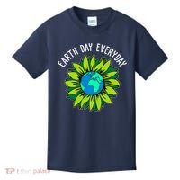 Earth Day Everyday Flower Globe Kids T-Shirt thumb 0