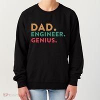 Engineering Dad Engineer Dads Dad Engineer Genius Gift Women's Sweatshirt thumb 0