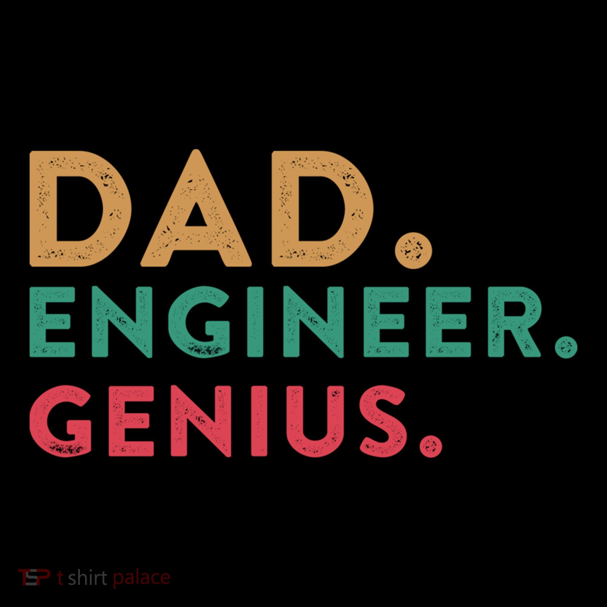 Engineering Dad Engineer Dads Dad Engineer Genius Gift USA-Made Doggie Bandana